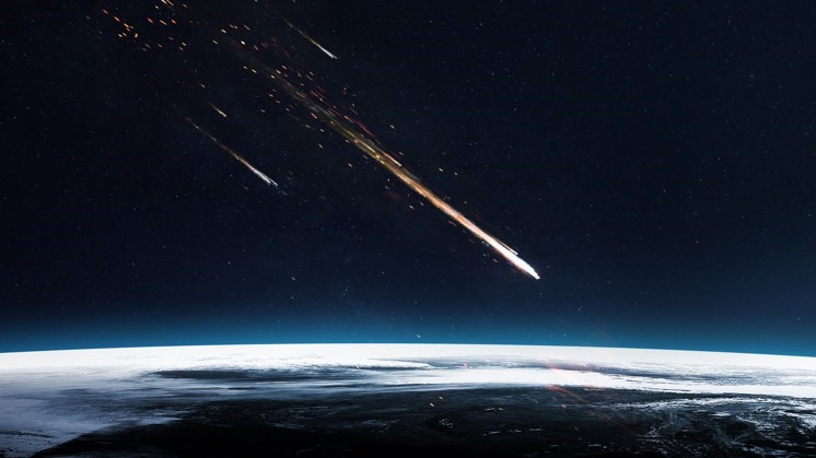 ¿Cuántos meteoritos caen al año?